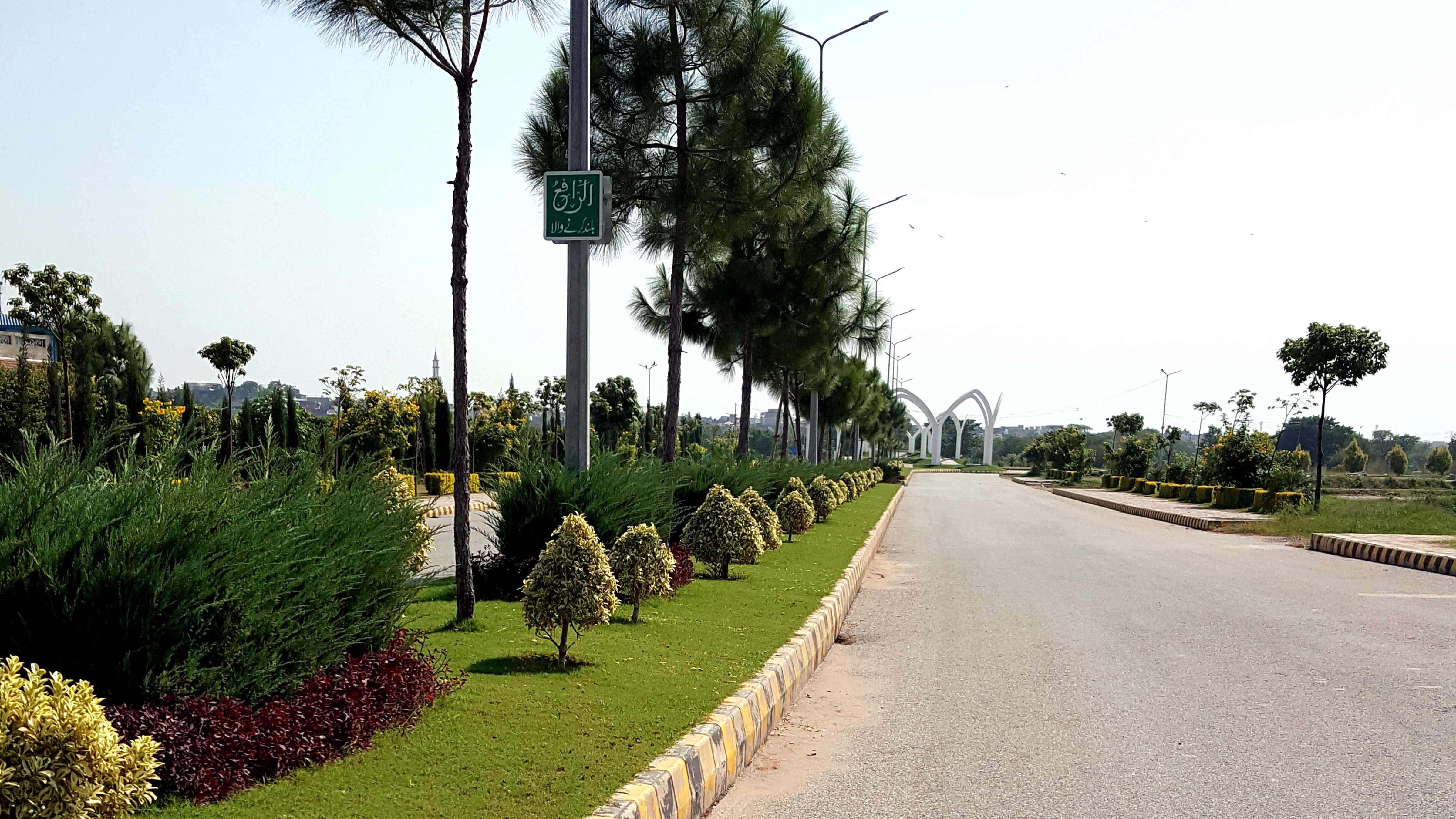 Image showing greenery and horticulture at Rahman Enclave.